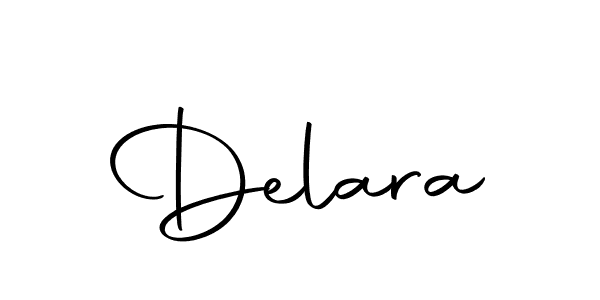 The best way (Autography-DOLnW) to make a short signature is to pick only two or three words in your name. The name Delara include a total of six letters. For converting this name. Delara signature style 10 images and pictures png