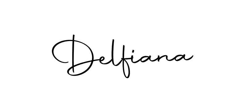 Autography-DOLnW is a professional signature style that is perfect for those who want to add a touch of class to their signature. It is also a great choice for those who want to make their signature more unique. Get Delfiana name to fancy signature for free. Delfiana signature style 10 images and pictures png