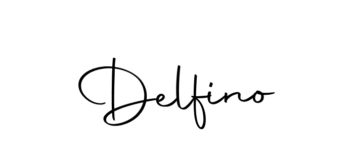 Use a signature maker to create a handwritten signature online. With this signature software, you can design (Autography-DOLnW) your own signature for name Delfino. Delfino signature style 10 images and pictures png