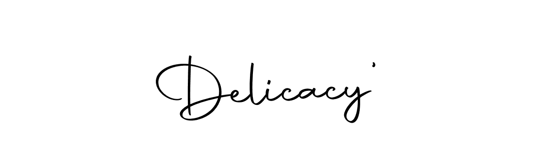 Use a signature maker to create a handwritten signature online. With this signature software, you can design (Autography-DOLnW) your own signature for name Delicacy’. Delicacy’ signature style 10 images and pictures png