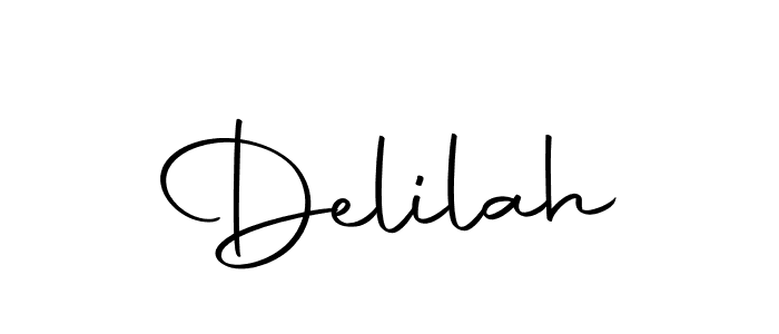 Delilah stylish signature style. Best Handwritten Sign (Autography-DOLnW) for my name. Handwritten Signature Collection Ideas for my name Delilah. Delilah signature style 10 images and pictures png