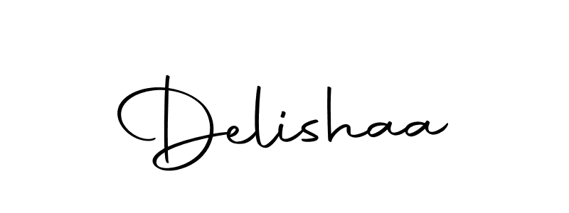 Make a beautiful signature design for name Delishaa. Use this online signature maker to create a handwritten signature for free. Delishaa signature style 10 images and pictures png