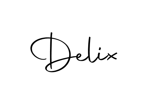 Also we have Delix name is the best signature style. Create professional handwritten signature collection using Autography-DOLnW autograph style. Delix signature style 10 images and pictures png