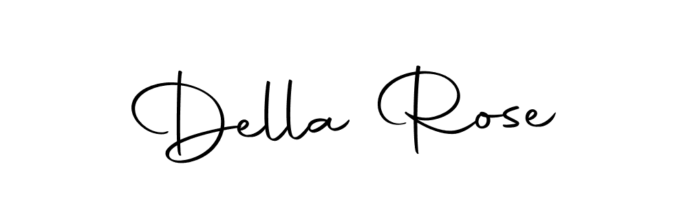 You should practise on your own different ways (Autography-DOLnW) to write your name (Della Rose) in signature. don't let someone else do it for you. Della Rose signature style 10 images and pictures png