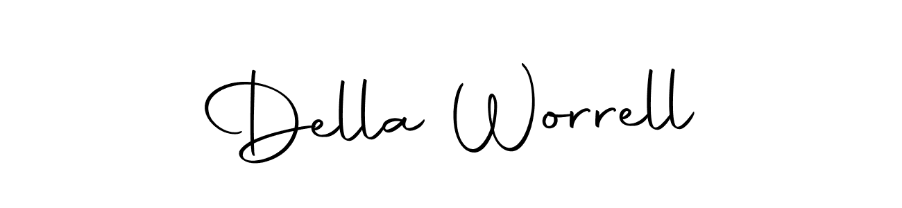 Make a short Della Worrell signature style. Manage your documents anywhere anytime using Autography-DOLnW. Create and add eSignatures, submit forms, share and send files easily. Della Worrell signature style 10 images and pictures png