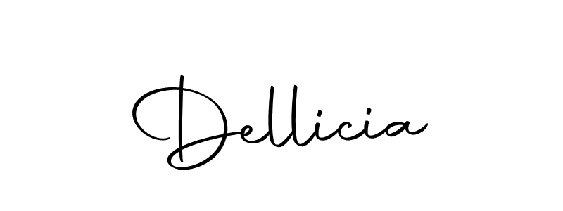 How to make Dellicia signature? Autography-DOLnW is a professional autograph style. Create handwritten signature for Dellicia name. Dellicia signature style 10 images and pictures png