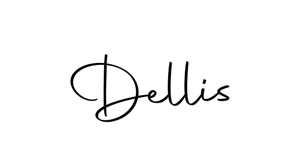 Dellis stylish signature style. Best Handwritten Sign (Autography-DOLnW) for my name. Handwritten Signature Collection Ideas for my name Dellis. Dellis signature style 10 images and pictures png