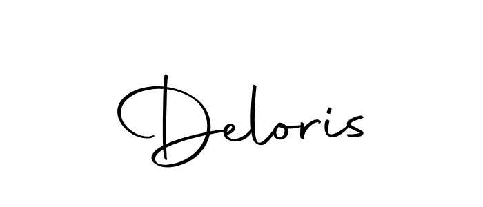 Make a beautiful signature design for name Deloris. With this signature (Autography-DOLnW) style, you can create a handwritten signature for free. Deloris signature style 10 images and pictures png