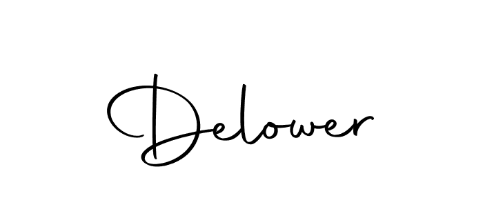 Similarly Autography-DOLnW is the best handwritten signature design. Signature creator online .You can use it as an online autograph creator for name Delower. Delower signature style 10 images and pictures png