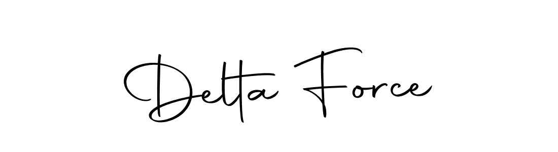 Also we have Delta Force name is the best signature style. Create professional handwritten signature collection using Autography-DOLnW autograph style. Delta Force signature style 10 images and pictures png
