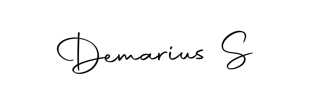 Demarius S stylish signature style. Best Handwritten Sign (Autography-DOLnW) for my name. Handwritten Signature Collection Ideas for my name Demarius S. Demarius S signature style 10 images and pictures png