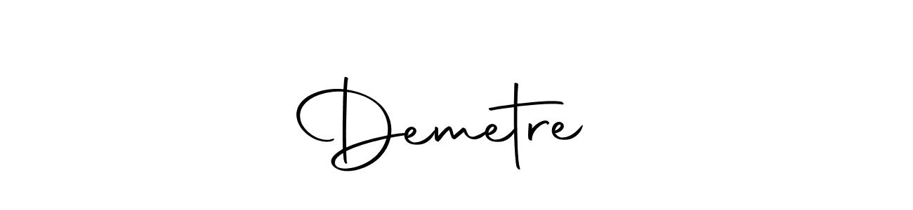 Similarly Autography-DOLnW is the best handwritten signature design. Signature creator online .You can use it as an online autograph creator for name Demetre❤️. Demetre❤️ signature style 10 images and pictures png