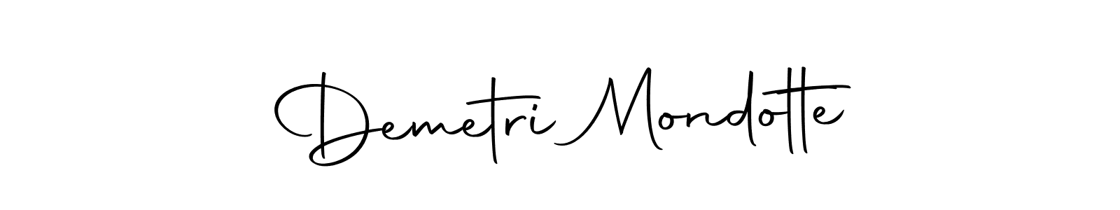 if you are searching for the best signature style for your name Demetri Mondotte. so please give up your signature search. here we have designed multiple signature styles  using Autography-DOLnW. Demetri Mondotte signature style 10 images and pictures png
