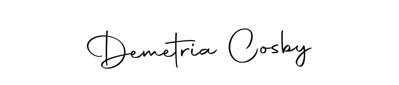 Make a beautiful signature design for name Demetria Cosby. With this signature (Autography-DOLnW) style, you can create a handwritten signature for free. Demetria Cosby signature style 10 images and pictures png