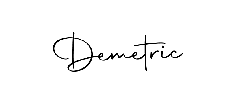 Demetric stylish signature style. Best Handwritten Sign (Autography-DOLnW) for my name. Handwritten Signature Collection Ideas for my name Demetric. Demetric signature style 10 images and pictures png