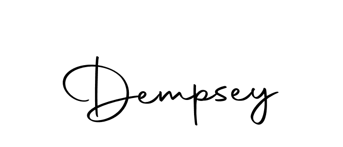 Create a beautiful signature design for name Dempsey. With this signature (Autography-DOLnW) fonts, you can make a handwritten signature for free. Dempsey signature style 10 images and pictures png