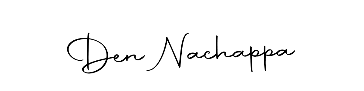 Similarly Autography-DOLnW is the best handwritten signature design. Signature creator online .You can use it as an online autograph creator for name Den Nachappa. Den Nachappa signature style 10 images and pictures png