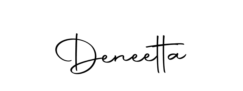 Also we have Deneetta name is the best signature style. Create professional handwritten signature collection using Autography-DOLnW autograph style. Deneetta signature style 10 images and pictures png