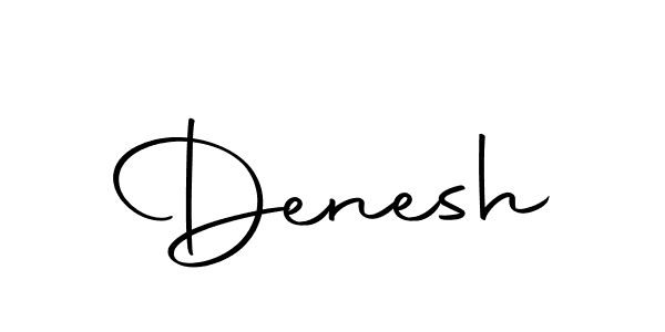 Use a signature maker to create a handwritten signature online. With this signature software, you can design (Autography-DOLnW) your own signature for name Denesh. Denesh signature style 10 images and pictures png