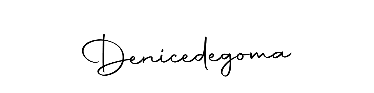 The best way (Autography-DOLnW) to make a short signature is to pick only two or three words in your name. The name Denicedegoma include a total of six letters. For converting this name. Denicedegoma signature style 10 images and pictures png