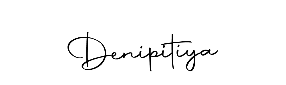 How to make Denipitiya name signature. Use Autography-DOLnW style for creating short signs online. This is the latest handwritten sign. Denipitiya signature style 10 images and pictures png