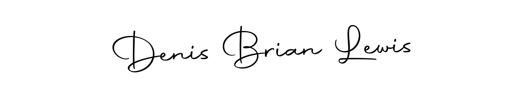 It looks lik you need a new signature style for name Denis Brian Lewis. Design unique handwritten (Autography-DOLnW) signature with our free signature maker in just a few clicks. Denis Brian Lewis signature style 10 images and pictures png