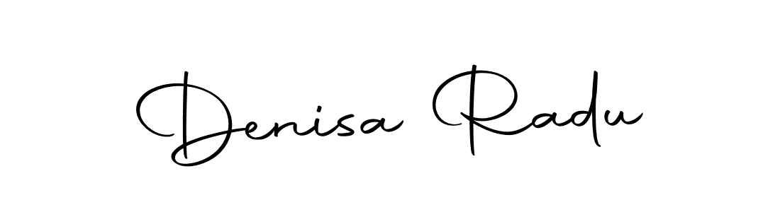 It looks lik you need a new signature style for name Denisa Radu. Design unique handwritten (Autography-DOLnW) signature with our free signature maker in just a few clicks. Denisa Radu signature style 10 images and pictures png