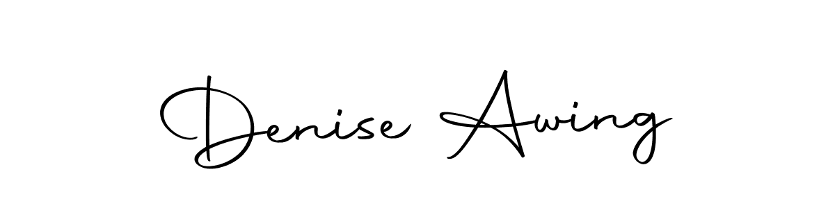 Check out images of Autograph of Denise Awing name. Actor Denise Awing Signature Style. Autography-DOLnW is a professional sign style online. Denise Awing signature style 10 images and pictures png
