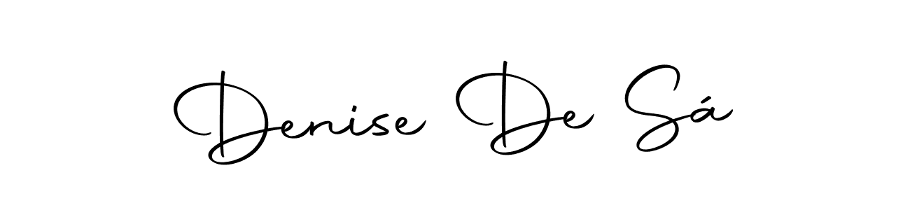 How to make Denise De Sá signature? Autography-DOLnW is a professional autograph style. Create handwritten signature for Denise De Sá name. Denise De Sá signature style 10 images and pictures png