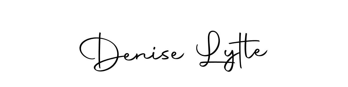 The best way (Autography-DOLnW) to make a short signature is to pick only two or three words in your name. The name Denise Lytle include a total of six letters. For converting this name. Denise Lytle signature style 10 images and pictures png