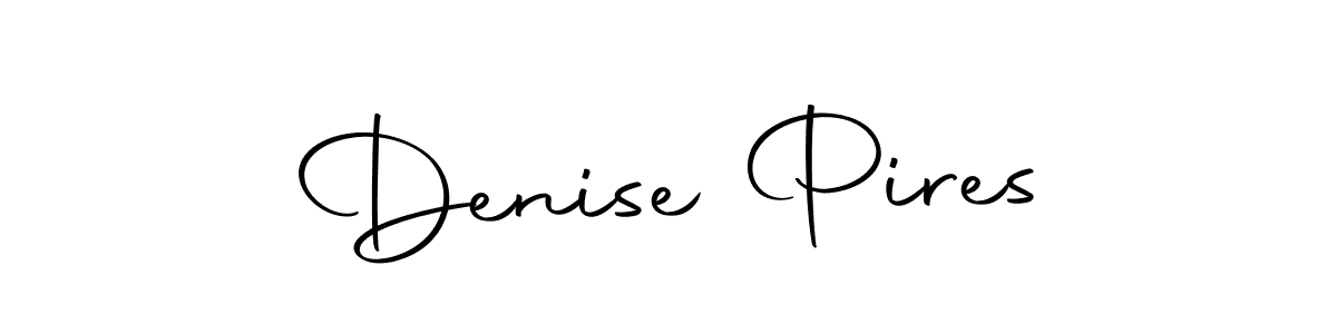 Denise Pires stylish signature style. Best Handwritten Sign (Autography-DOLnW) for my name. Handwritten Signature Collection Ideas for my name Denise Pires. Denise Pires signature style 10 images and pictures png