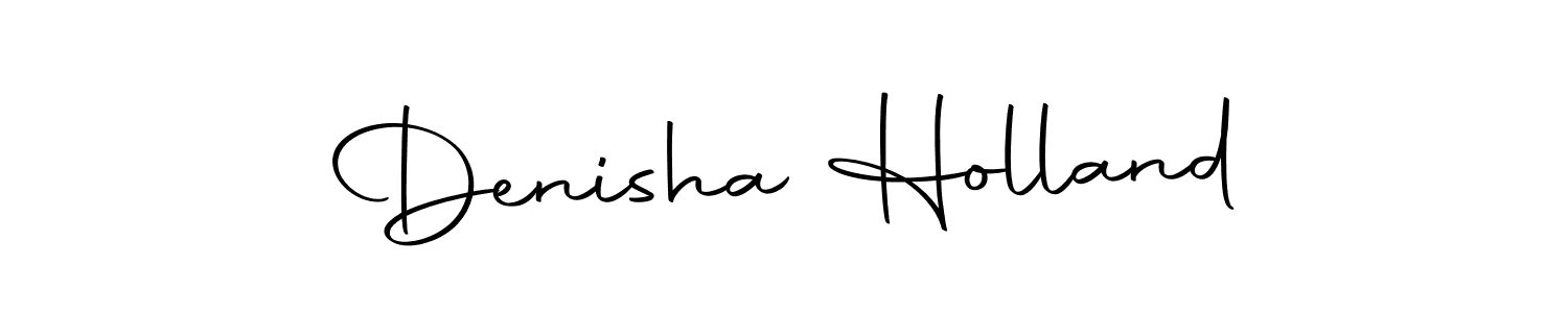 You should practise on your own different ways (Autography-DOLnW) to write your name (Denisha Holland) in signature. don't let someone else do it for you. Denisha Holland signature style 10 images and pictures png