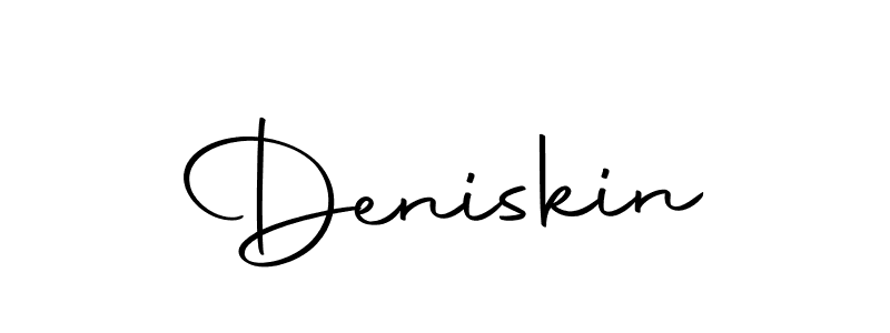 How to make Deniskin name signature. Use Autography-DOLnW style for creating short signs online. This is the latest handwritten sign. Deniskin signature style 10 images and pictures png