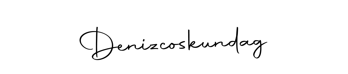 Make a beautiful signature design for name Denizcoskundag. With this signature (Autography-DOLnW) style, you can create a handwritten signature for free. Denizcoskundag signature style 10 images and pictures png