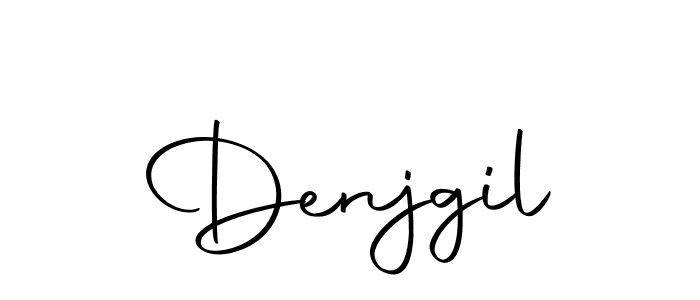 Denjgil stylish signature style. Best Handwritten Sign (Autography-DOLnW) for my name. Handwritten Signature Collection Ideas for my name Denjgil. Denjgil signature style 10 images and pictures png