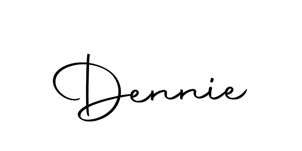 Make a beautiful signature design for name Dennie. Use this online signature maker to create a handwritten signature for free. Dennie signature style 10 images and pictures png