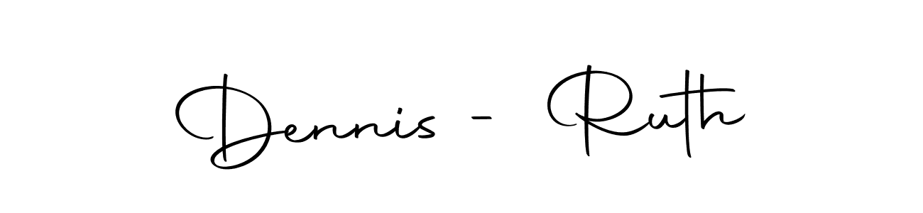 How to Draw Dennis - Ruth signature style? Autography-DOLnW is a latest design signature styles for name Dennis - Ruth. Dennis - Ruth signature style 10 images and pictures png