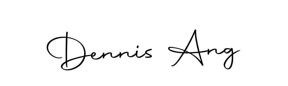 Dennis Ang stylish signature style. Best Handwritten Sign (Autography-DOLnW) for my name. Handwritten Signature Collection Ideas for my name Dennis Ang. Dennis Ang signature style 10 images and pictures png