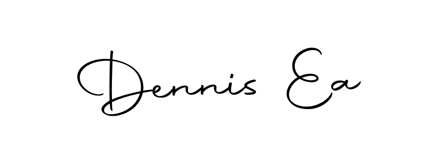 Create a beautiful signature design for name Dennis Ea. With this signature (Autography-DOLnW) fonts, you can make a handwritten signature for free. Dennis Ea signature style 10 images and pictures png