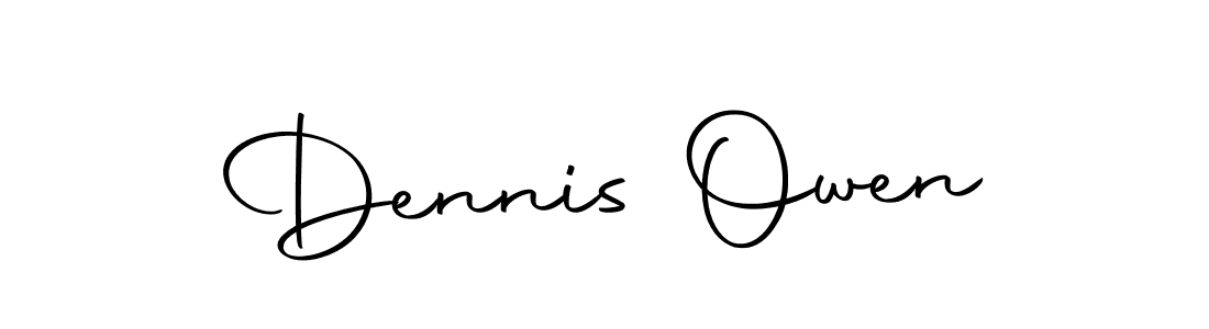 Design your own signature with our free online signature maker. With this signature software, you can create a handwritten (Autography-DOLnW) signature for name Dennis Owen. Dennis Owen signature style 10 images and pictures png