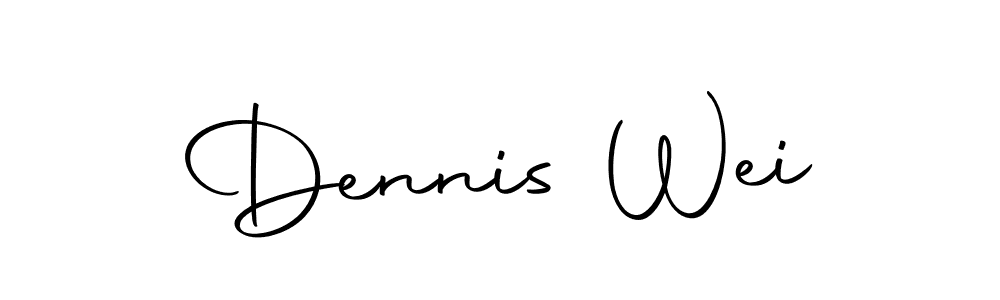 Create a beautiful signature design for name Dennis Wei. With this signature (Autography-DOLnW) fonts, you can make a handwritten signature for free. Dennis Wei signature style 10 images and pictures png