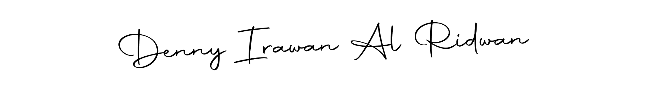 Make a beautiful signature design for name Denny Irawan Al Ridwan. Use this online signature maker to create a handwritten signature for free. Denny Irawan Al Ridwan signature style 10 images and pictures png