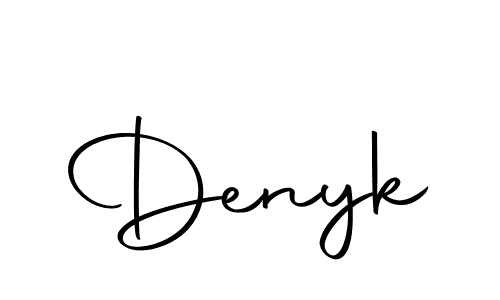 It looks lik you need a new signature style for name Denyk. Design unique handwritten (Autography-DOLnW) signature with our free signature maker in just a few clicks. Denyk signature style 10 images and pictures png
