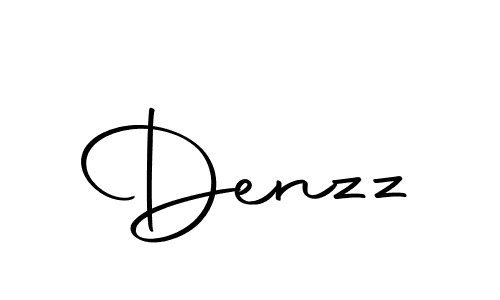 Make a beautiful signature design for name Denzz. With this signature (Autography-DOLnW) style, you can create a handwritten signature for free. Denzz signature style 10 images and pictures png