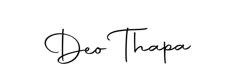 Deo Thapa stylish signature style. Best Handwritten Sign (Autography-DOLnW) for my name. Handwritten Signature Collection Ideas for my name Deo Thapa. Deo Thapa signature style 10 images and pictures png
