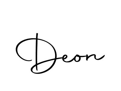 Autography-DOLnW is a professional signature style that is perfect for those who want to add a touch of class to their signature. It is also a great choice for those who want to make their signature more unique. Get Deon name to fancy signature for free. Deon signature style 10 images and pictures png