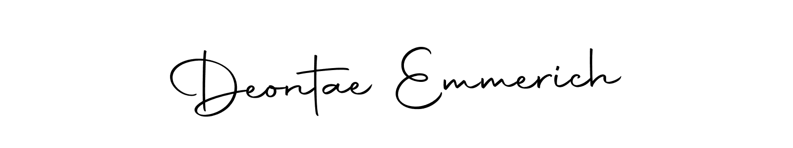 Here are the top 10 professional signature styles for the name Deontae Emmerich. These are the best autograph styles you can use for your name. Deontae Emmerich signature style 10 images and pictures png