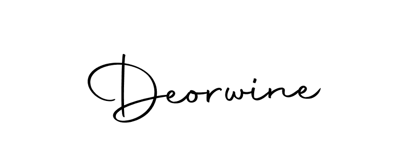 Deorwine stylish signature style. Best Handwritten Sign (Autography-DOLnW) for my name. Handwritten Signature Collection Ideas for my name Deorwine. Deorwine signature style 10 images and pictures png
