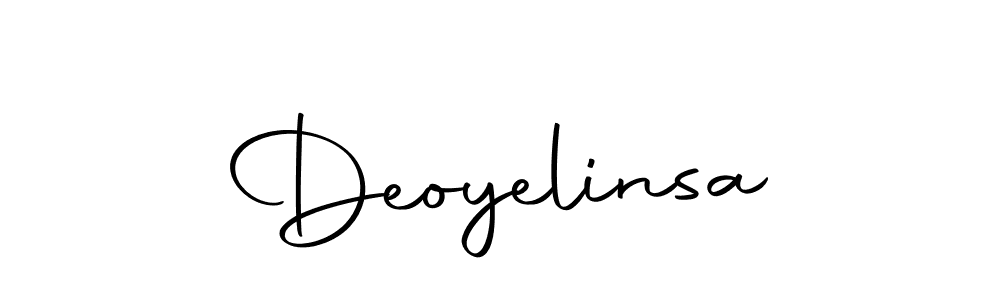 It looks lik you need a new signature style for name Deoyelinsa. Design unique handwritten (Autography-DOLnW) signature with our free signature maker in just a few clicks. Deoyelinsa signature style 10 images and pictures png