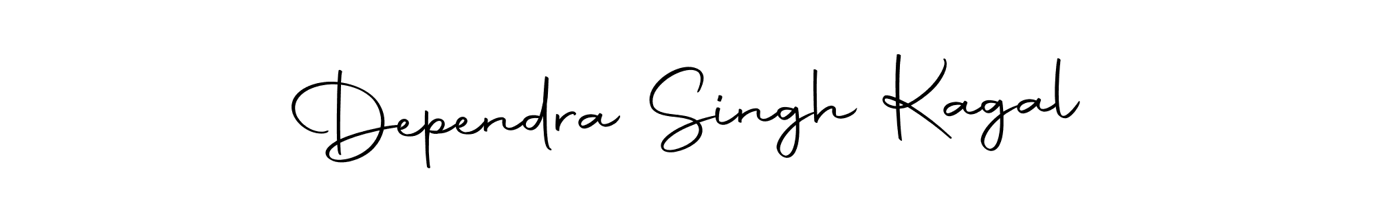 How to make Dependra Singh Kagal signature? Autography-DOLnW is a professional autograph style. Create handwritten signature for Dependra Singh Kagal name. Dependra Singh Kagal signature style 10 images and pictures png